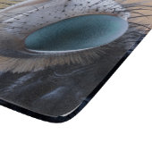 Naher Insektenkopf Schneidebrett (Ecke)