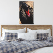 Naher Leinenprint Leinwanddruck (Insitu (Schlafzimmer))