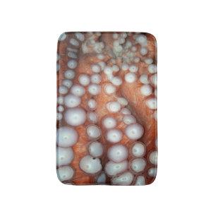 Naher Oktopus fallen Badematte