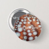 Naher Oktopus fallen Button (Vorne & Hinten)