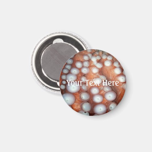 Naher Oktopus fallen Magnet (Vorderseite/Rückseite)