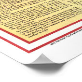 " Naher Osten: 1972 Menschen und Kulturen Karte .. Poster (Ecke)