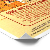 " Naher Osten: 1980 Mitte in Turmoil.. Poster (Ecke)