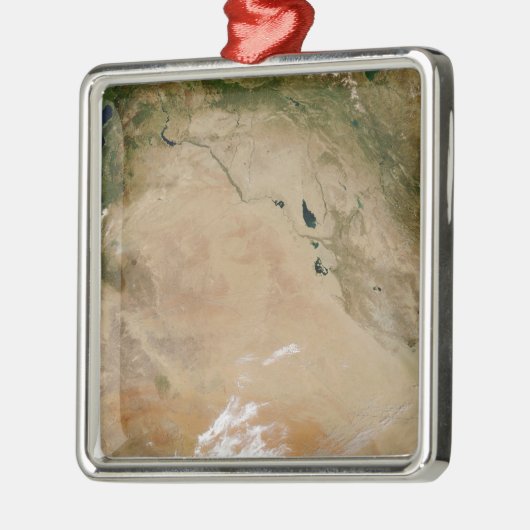 Naher Osten 2 Silbernes Ornament (Links)