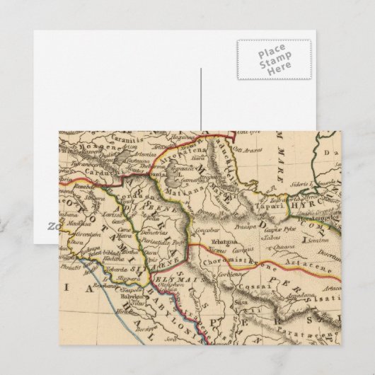 Naher Osten 4 Postkarte (Vorne/Hinten)