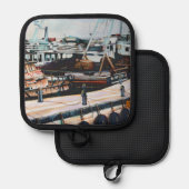 Naher Osten Martine Jaffé, Israel Topflappen (Vorderseite/Rückseite)