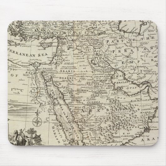 Naher Osten Mousepad (Vorne)