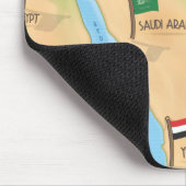 Naher Osten Mousepad (Ecke)