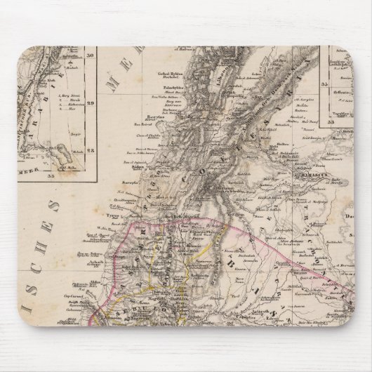 Naher Osten, Palästina Mousepad (Vorne)