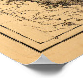 Naher Osten "Persia Arabia" Panoramablick auf die Poster (Ecke)