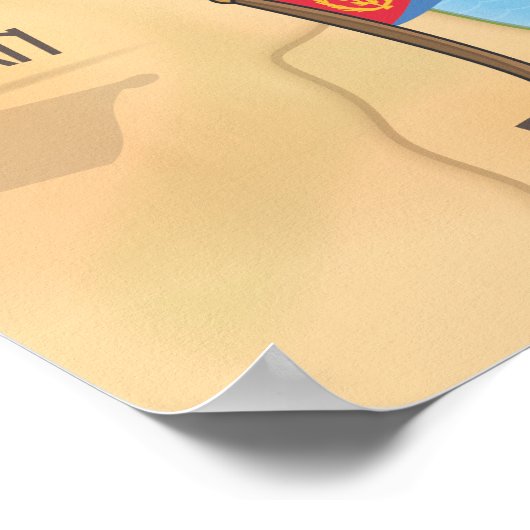 Naher Osten Poster (Ecke)