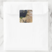 Naher Osten Quadratischer Aufkleber (Tasche)