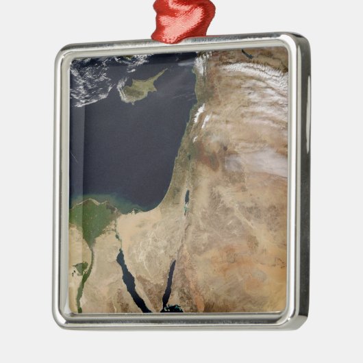 Naher Osten Silbernes Ornament (Links)