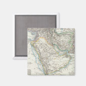 Naher Osten, Südasien Magnet (Vorderseite/Rückseite)