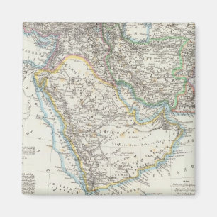 Naher Osten, Südasien Magnet