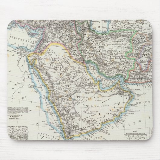 Naher Osten, Südasien Mousepad (Vorne)