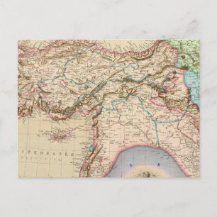 Naher Osten, Türkei, Syrien, Asien Postkarte