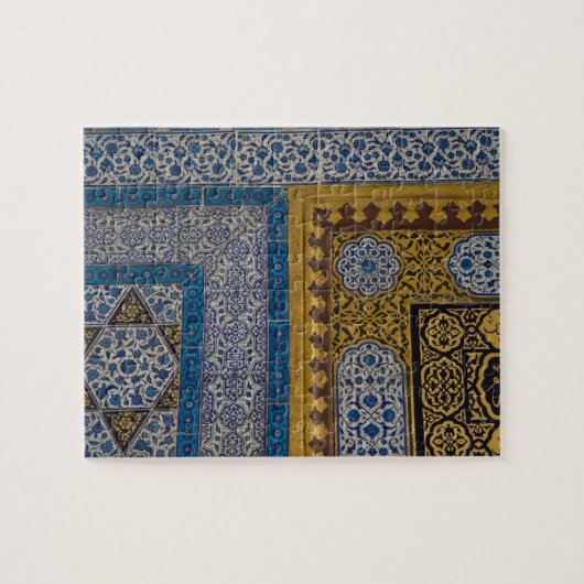 Naher Osten Türkei und Stadt Istanbul mit der Puzzle (Horizontal)