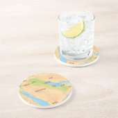 Naher Osten Untersetzer (Seite)