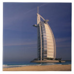 Naher Osten, Vereinigte Arabische Emirate, Dubai,  Fliese<br><div class="desc">COPYRIGHT Walter Bibikow / DanitaDelimont.com| AS44 WBI0026.jpg| Naher Osten,  Vereinigte Arabische Emirate,  Dubai,  Burj Al Arab,  Arabian Tower,  Morgenlicht</div>