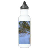 Naher Palmenbaum Edelstahlflasche (Links)