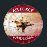 Naher Pass für Luftstreitkräfte Dartscheibe<br><div class="desc">Great Air Force Thunderbirds nah Pass Dart Board bereit für jeden zu verwenden oder geben als Geschenk.</div>