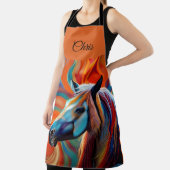 Naher Pferdekopf Schürze (InSitu)