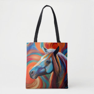 Naher Pferdekopf Tasche