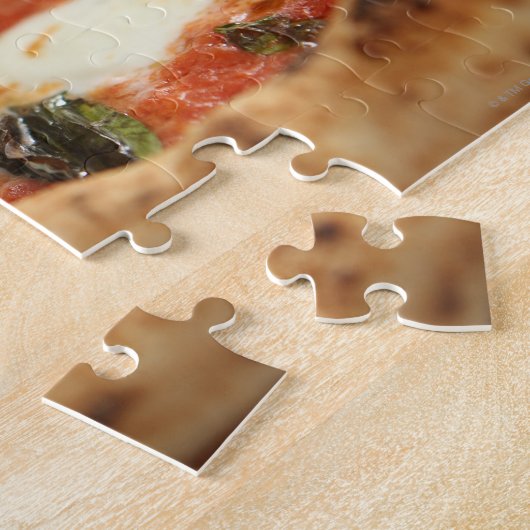 Naher Pizzapee Puzzle (Seite)