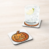Naher Pumpkin Getränkeuntersetzer (Rechte Seite)