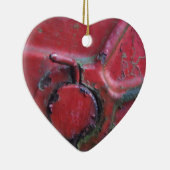 Naher rostfreier LKW Keramikornament (Rechts)