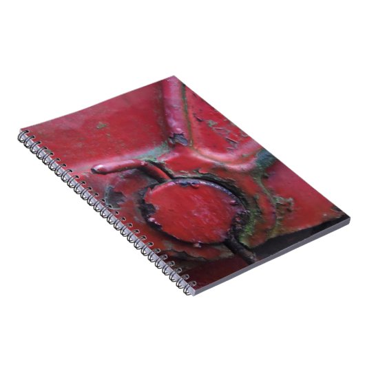 Naher rostfreier LKW Notizblock (Rechte Seite)