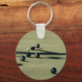 Naher Ruf der Rasenbowls, Schlüsselring Schlüsselanhänger (Vorderseite)