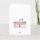 Naher schauen Baby Goa Weihnachten (Rückseite)