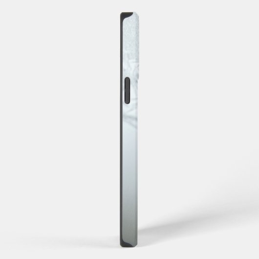 Naher Schneeflocken iPhone Hülle (Rechte Seite)
