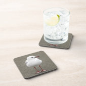Naher Seagull Getränkeuntersetzer (Rechte Seite)