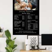 Naher Shave, Preis für männliche Friseure Poster (Heimbüro)
