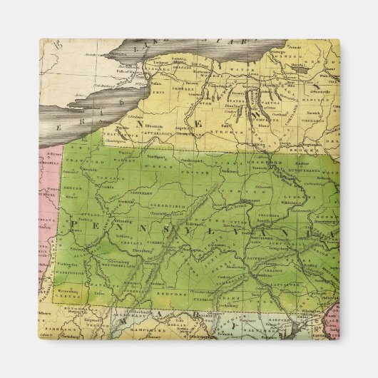 Naher Staaten 2 Magnet (Vorne)