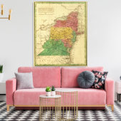 Naher Staaten 4 Leinwanddruck (Insitu (Wohnzimmer))