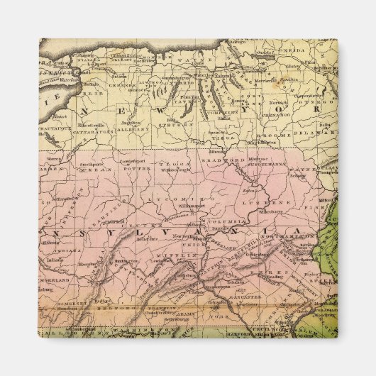 Naher Staaten Magnet (Vorne)