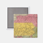 Naher Staaten, USA Magnet (Vorderseite/Rückseite)