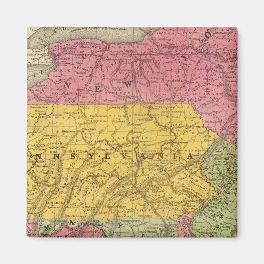 Naher Staaten, USA Magnet (Vorne)