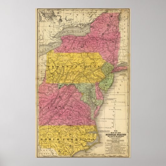 Naher Staaten, USA Poster (Vorne)