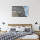 Naher Weltraumbahnhof Leinwanddruck (Insitu (Schlafzimmer))