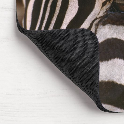 Naher Zebrakopf Mousepad (Ecke)