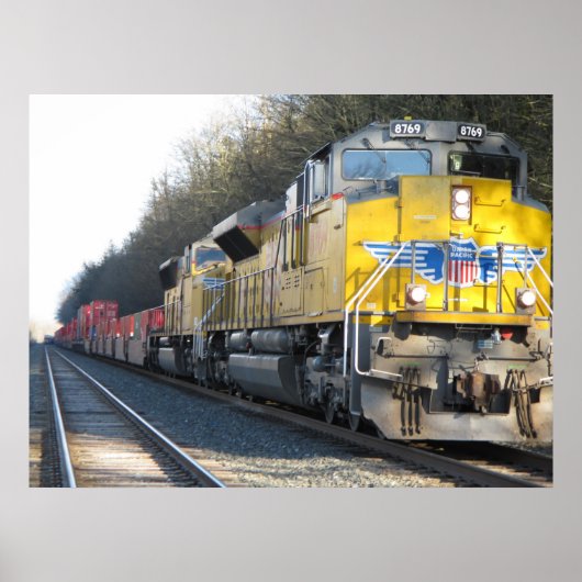 Naher Zug Poster (Vorne)