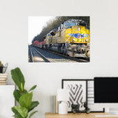 Naher Zug Poster (Heimbüro)