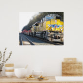 Naher Zug Poster (Küche)