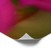 Nähere Blume Makro-Plakat Poster (Ecke)