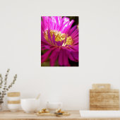 Nähere Blume Makro-Plakat Poster (Küche)